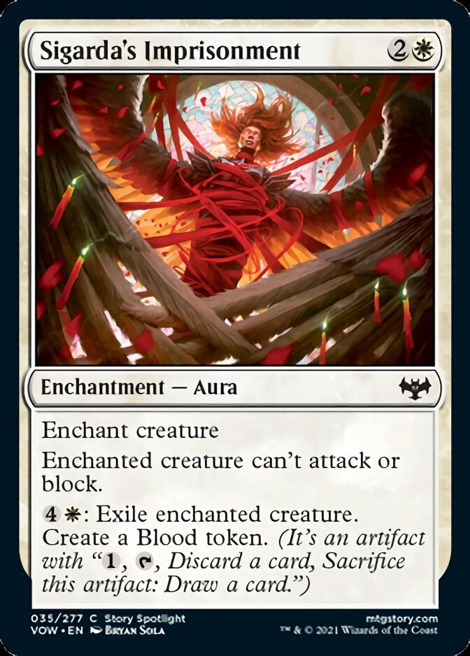 Sigarda's Imprisonment [Innistrad: Crimson Vow] | Gate City Games LLC