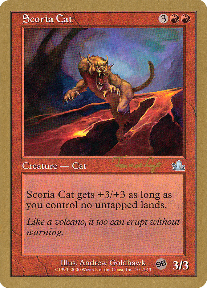 Scoria Cat (Tom van de Logt) (SB) [World Championship Decks 2001] | Gate City Games LLC