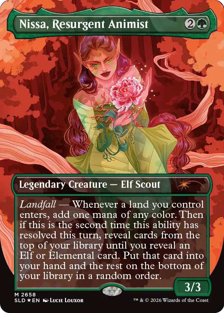 Nissa, Resurgent Animist [Secret Lair Drop Series] | Gate City Games LLC