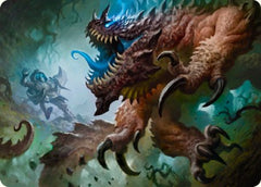 Basilisk Art Card [Dungeons & Dragons: Adventures in the Forgotten Realms Art Series] | Gate City Games LLC