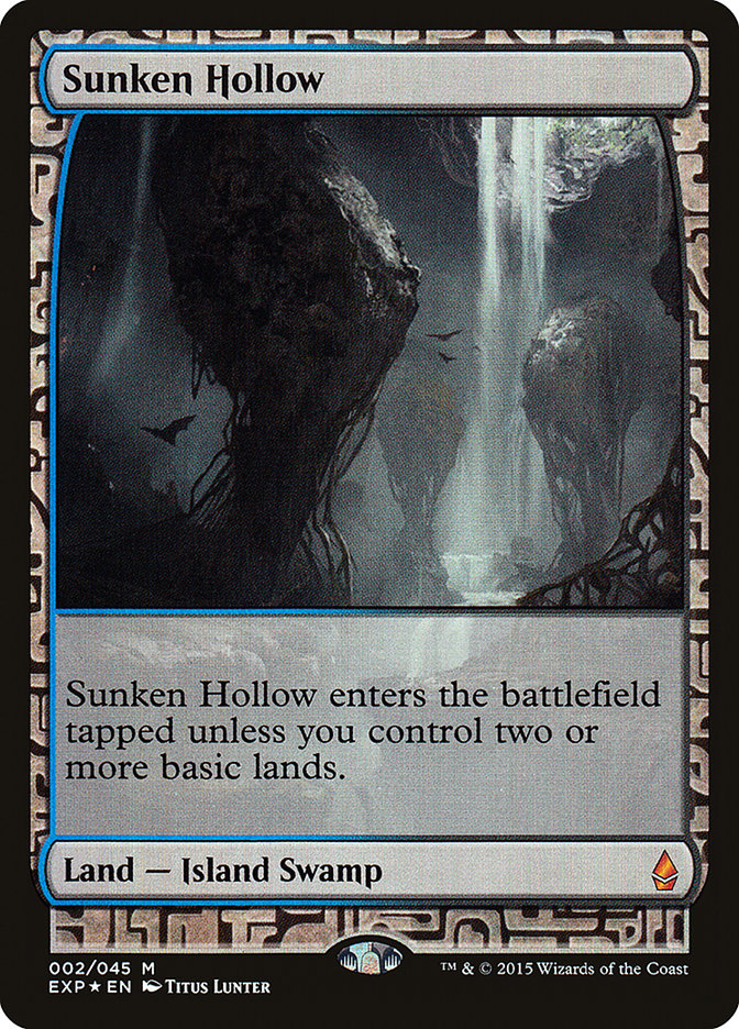 Sunken Hollow [Zendikar Expeditions] | Gate City Games LLC
