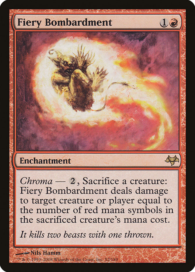 Fiery Bombardment [Eventide] | Gate City Games LLC