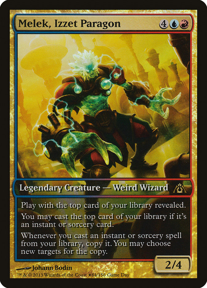 Melek, Izzet Paragon (Game Day) [Dragon's Maze Promos] | Gate City Games LLC
