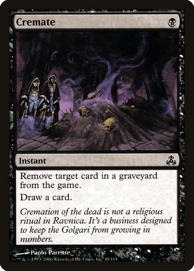 Cremate [Guildpact] | Gate City Games LLC