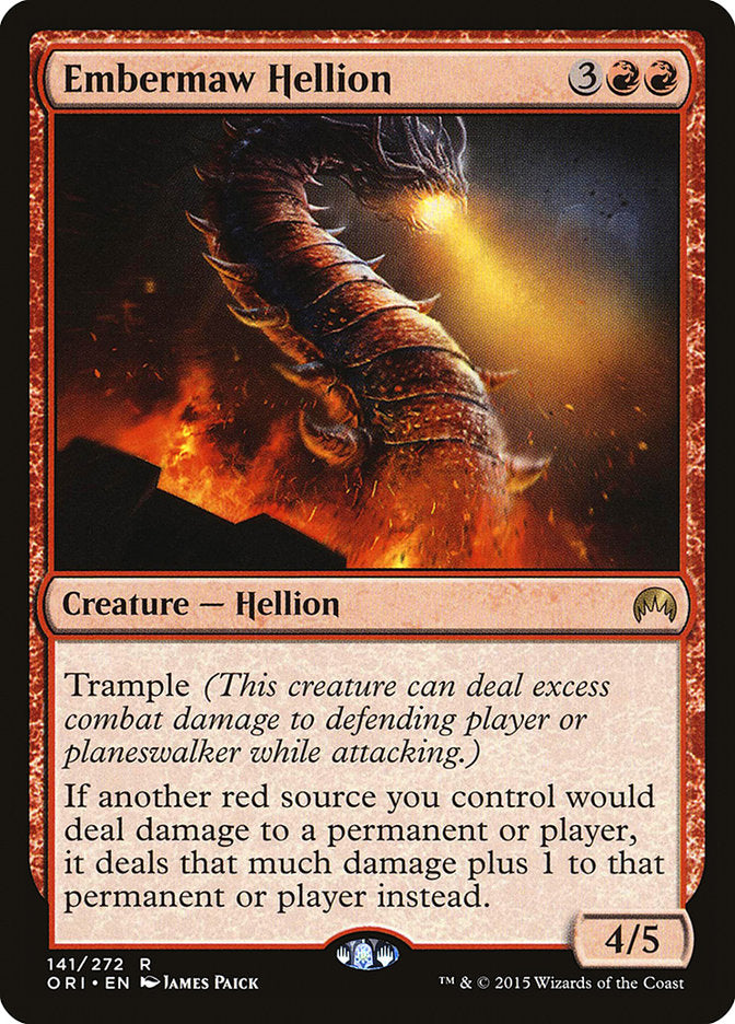 Embermaw Hellion [Magic Origins] | Gate City Games LLC