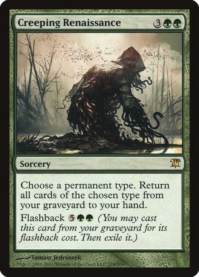 Creeping Renaissance [Innistrad] | Gate City Games LLC