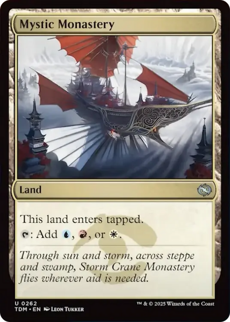 Mystic Monastery [Tarkir: Dragonstorm] | Gate City Games LLC