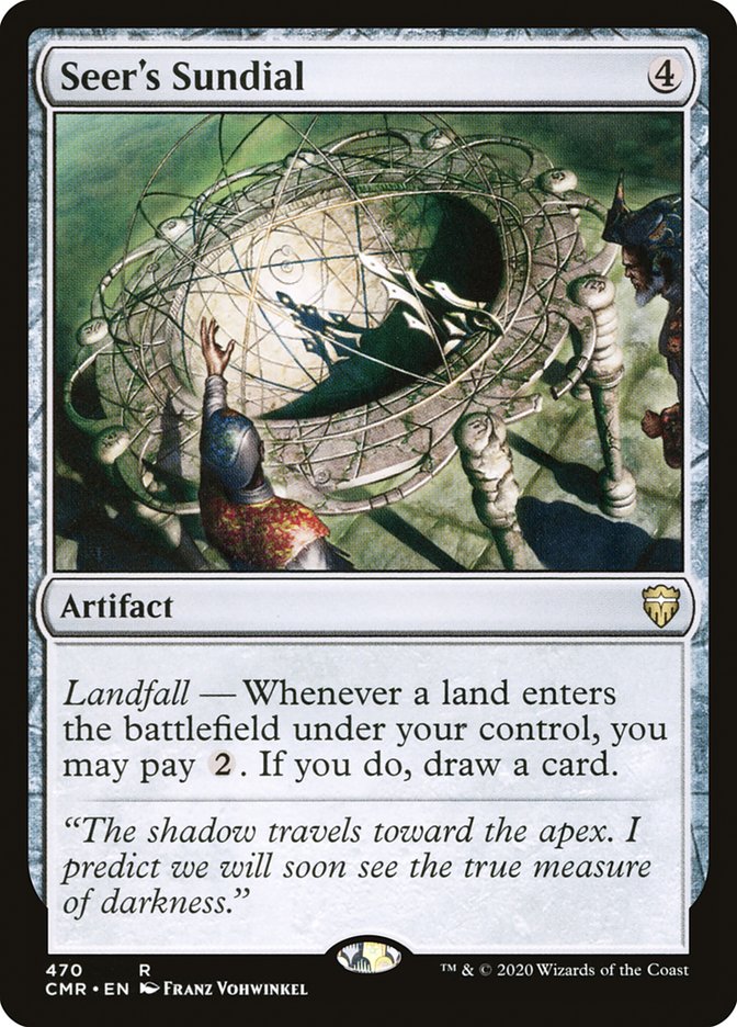Seer's Sundial [Commander Legends] | Gate City Games LLC