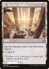 Skyclave Cleric // Skyclave Basilica [Zendikar Rising] | Gate City Games LLC