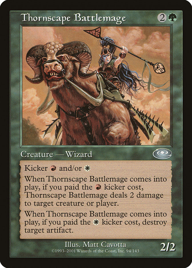 Thornscape Battlemage [Planeshift] | Gate City Games LLC