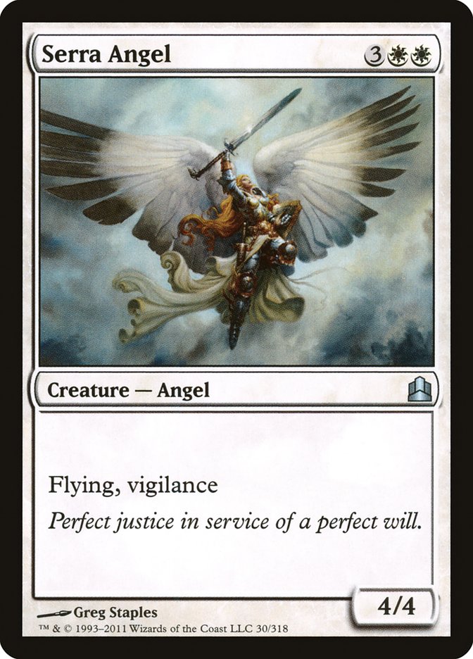 Serra Angel [Commander 2011] | Gate City Games LLC