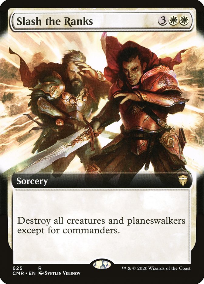 Slash the Ranks (Extended Art) [Commander Legends] | Gate City Games LLC