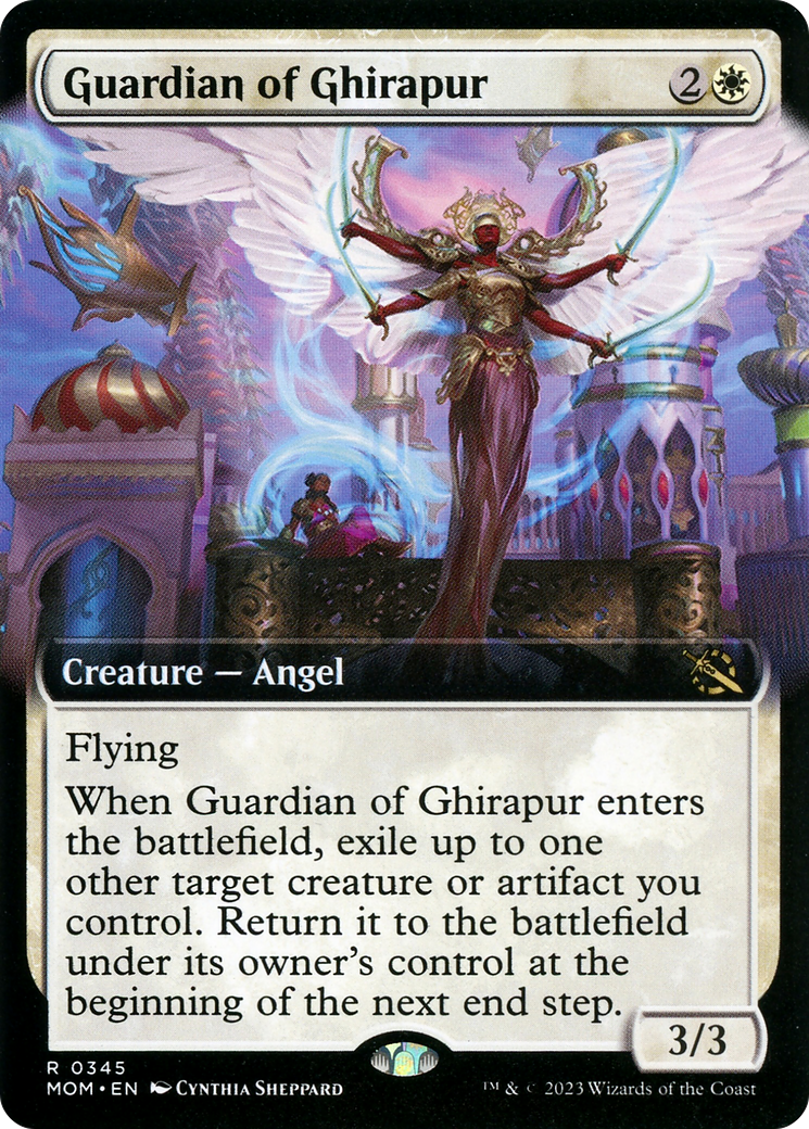 Guardian of Ghirapur (Extended Art) [March of the Machine] | Gate City Games LLC