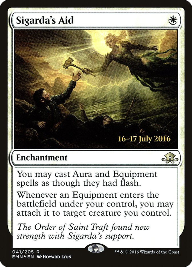 Sigarda's Aid [Eldritch Moon Prerelease Promos] | Gate City Games LLC