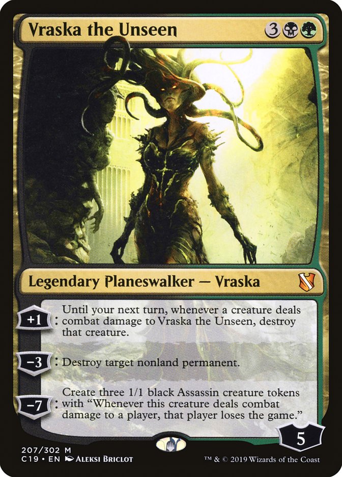 Vraska the Unseen [Commander 2019] | Gate City Games LLC