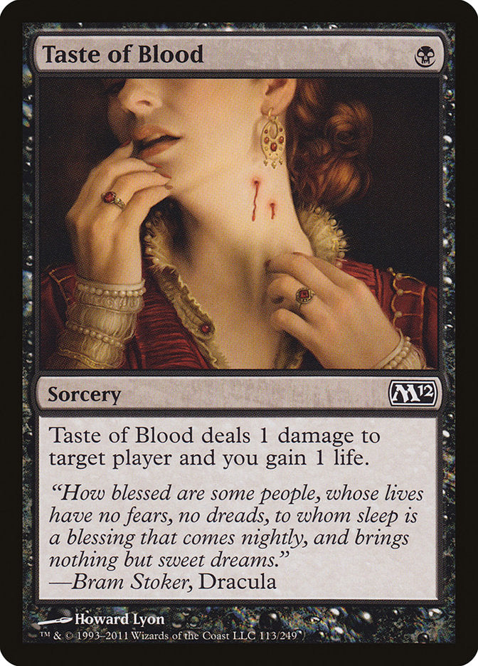 Taste of Blood [Magic 2012] | Gate City Games LLC