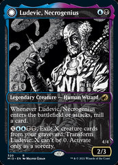 Ludevic, Necrogenius // Olag, Ludevic's Hubris (Showcase Eternal Night) [Innistrad: Midnight Hunt] | Gate City Games LLC