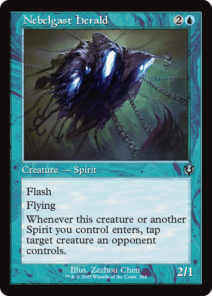 Nebelgast Herald (Retro Frame) [Innistrad Remastered] | Gate City Games LLC