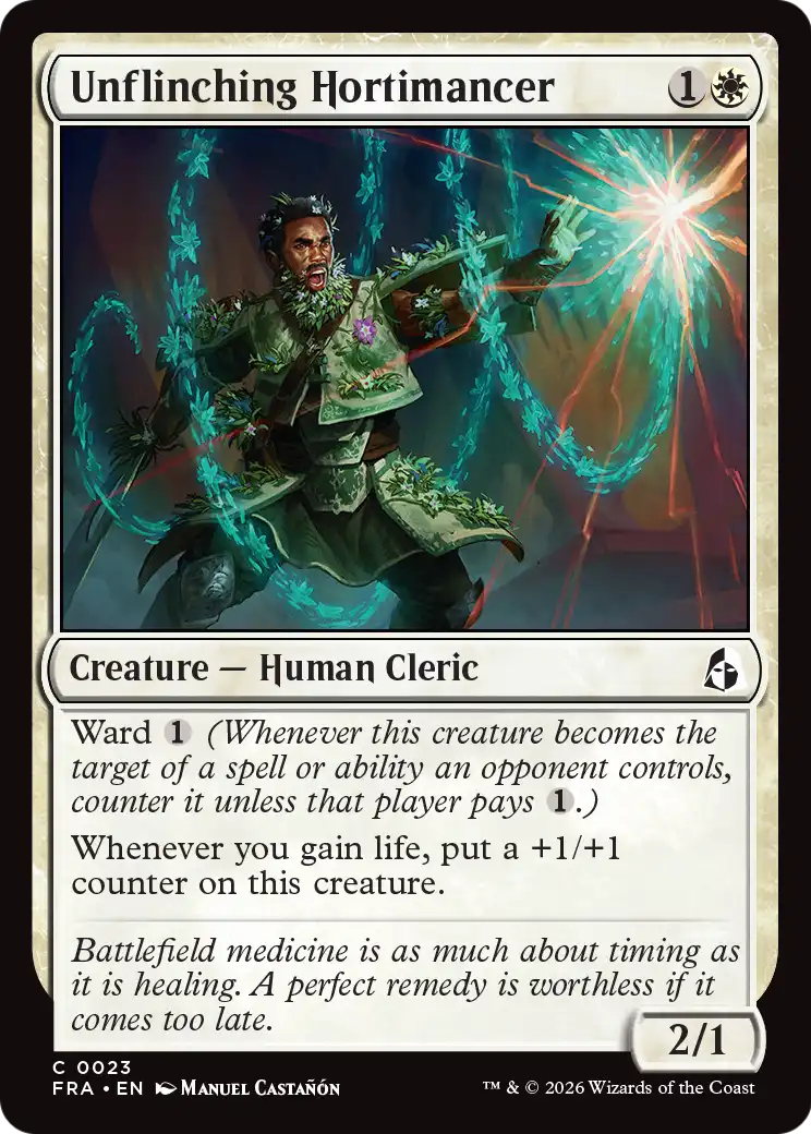 Unflinching Hortimancer [Reality Fracture] | Gate City Games LLC