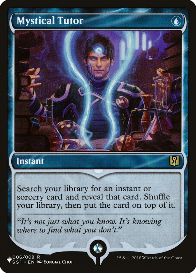 Mystical Tutor [The List] | Gate City Games LLC