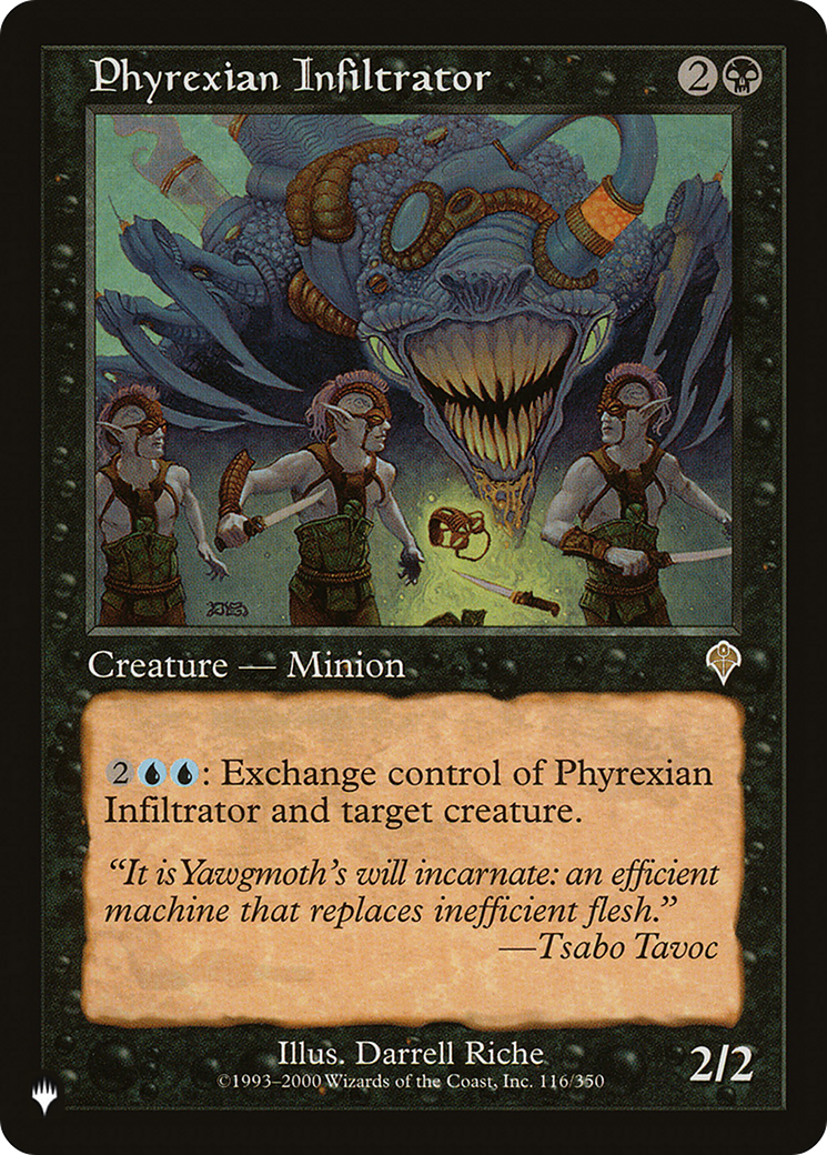 Phyrexian Infiltrator [The List] | Gate City Games LLC