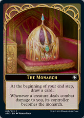 Dragon Spirit // The Monarch Double-Sided Token [Dungeons & Dragons: Adventures in the Forgotten Realms Commander Tokens] | Gate City Games LLC