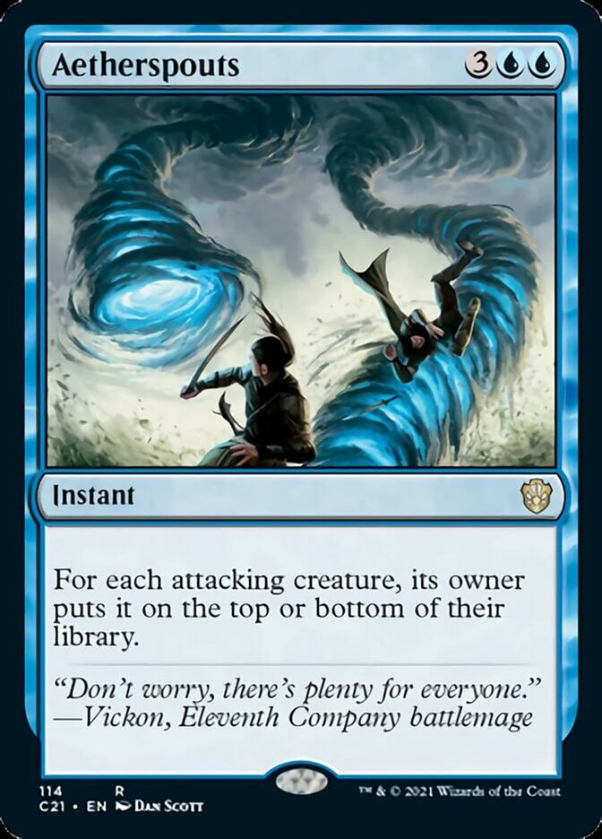 Aetherspouts [Commander 2021] | Gate City Games LLC