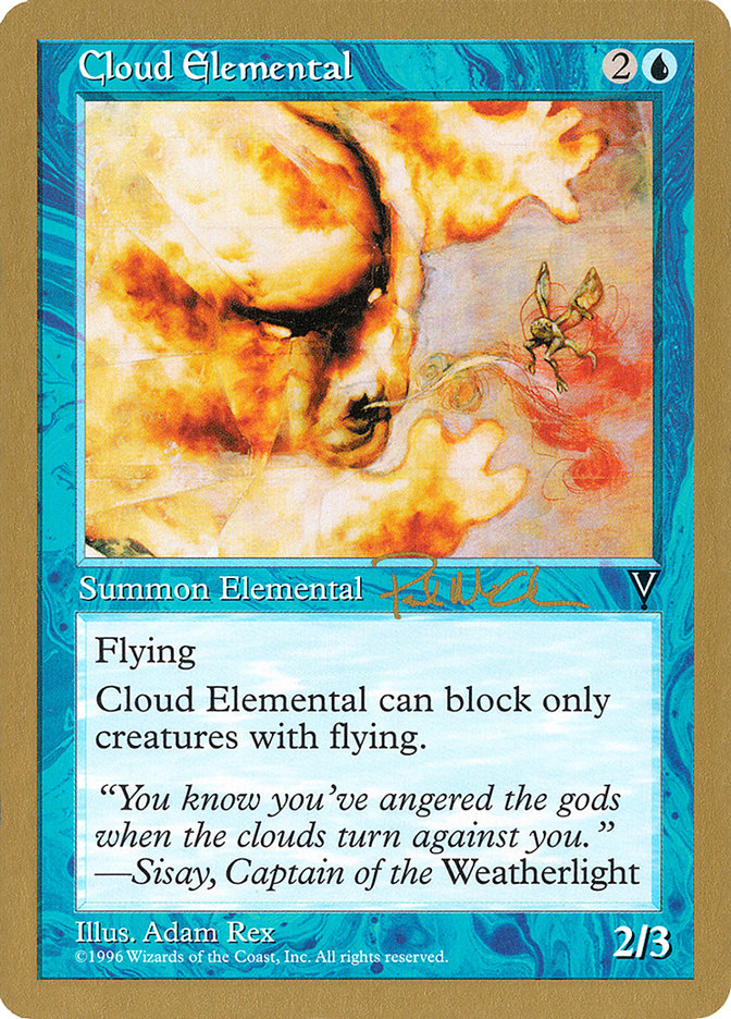 Cloud Elemental (Paul McCabe) [World Championship Decks 1997] | Gate City Games LLC