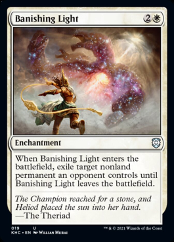 Banishing Light [Kaldheim Commander] | Gate City Games LLC