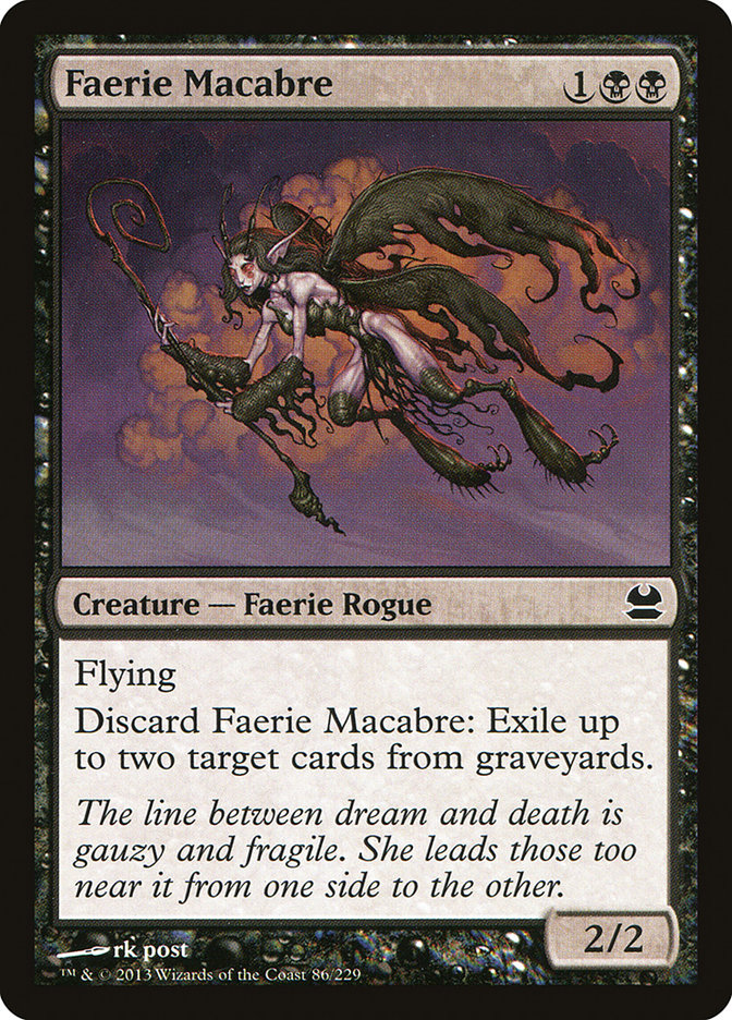 Faerie Macabre [Modern Masters] | Gate City Games LLC