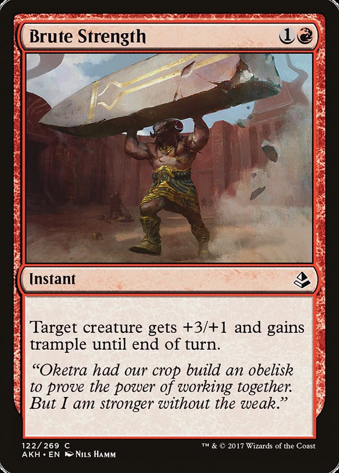Brute Strength [Amonkhet] | Gate City Games LLC