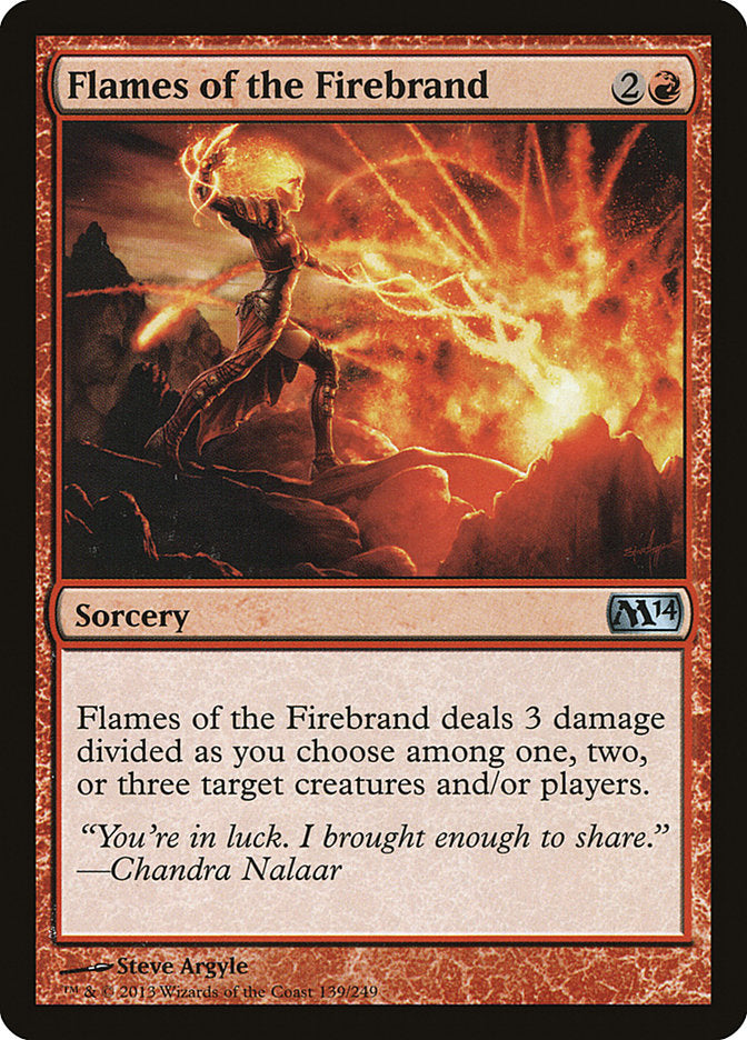 Flames of the Firebrand [Magic 2014] | Gate City Games LLC