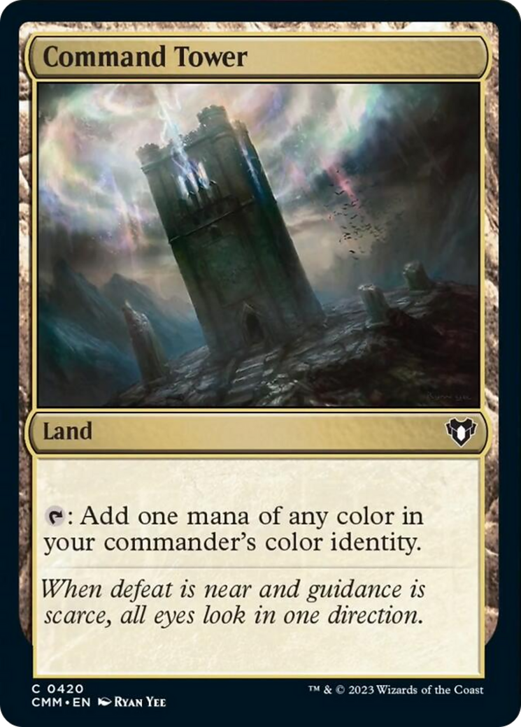 Command Tower [Commander Masters] | Gate City Games LLC
