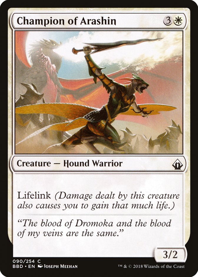 Champion of Arashin [Battlebond] | Gate City Games LLC