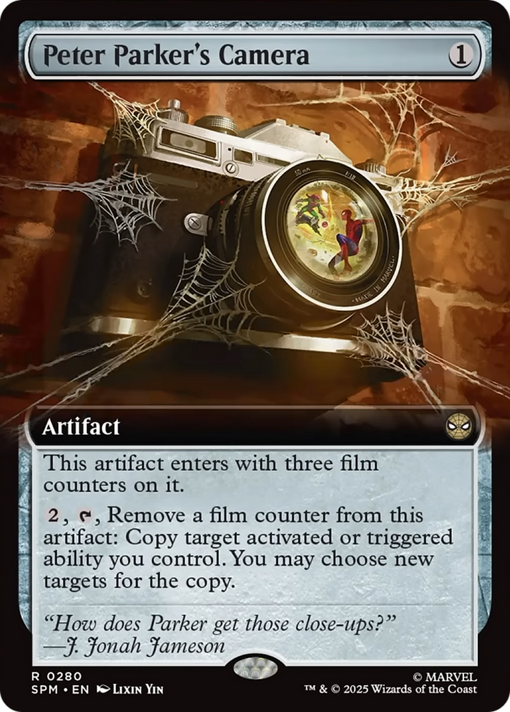 Peter Parker's Camera (Extended Art) [Marvel's Spider-Man] | Gate City Games LLC