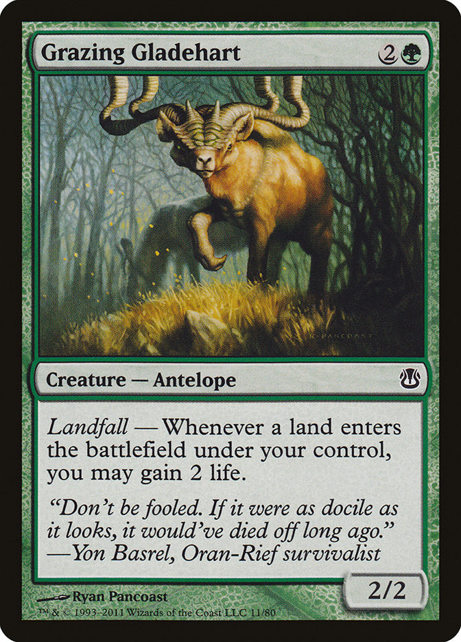 Grazing Gladehart [Duel Decks: Ajani vs. Nicol Bolas] | Gate City Games LLC