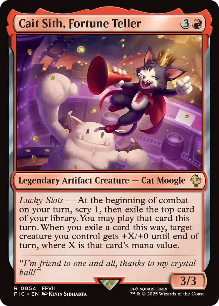Cait Sith, Fortune Teller [FINAL FANTASY Commander] | Gate City Games LLC