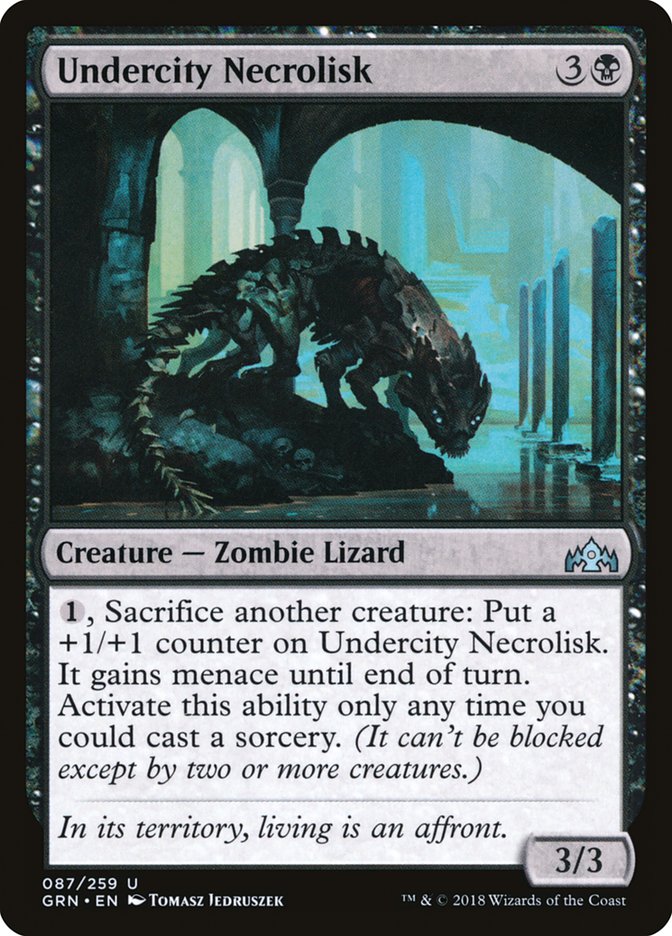 Undercity Necrolisk [Guilds of Ravnica] | Gate City Games LLC