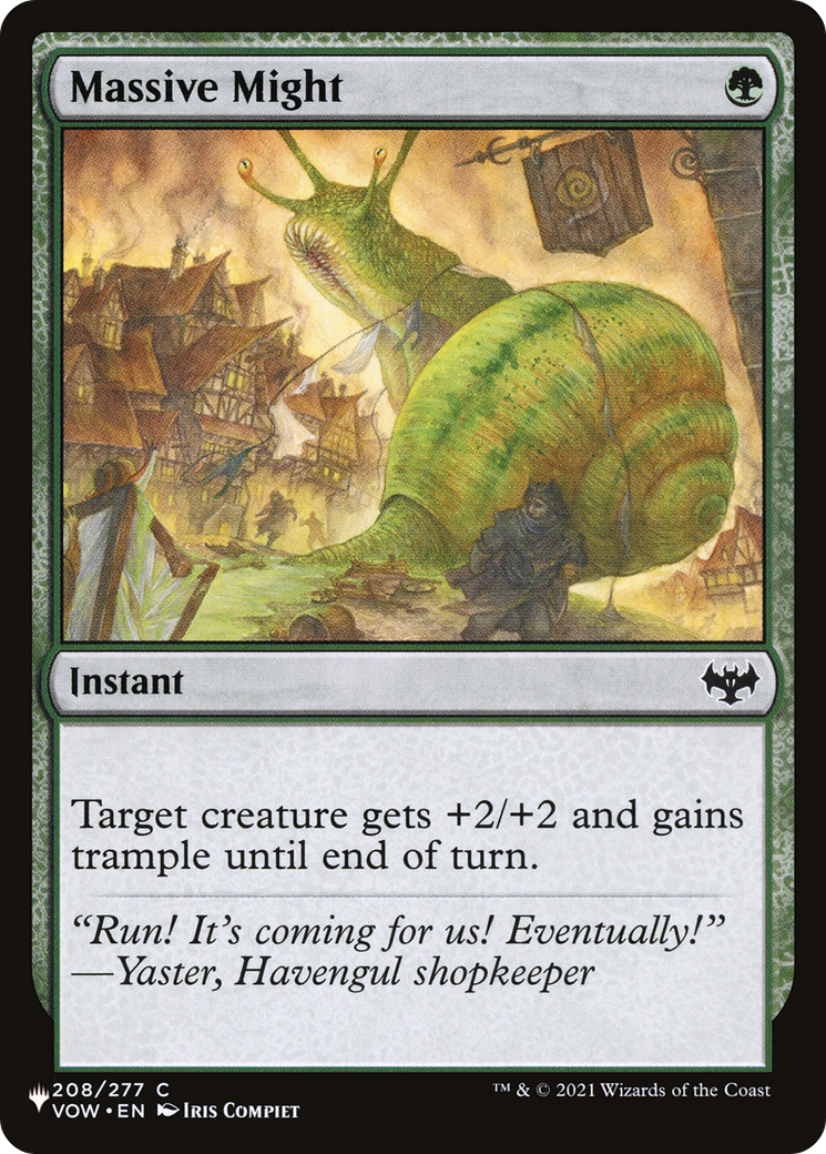 Massive Might [The List] | Gate City Games LLC