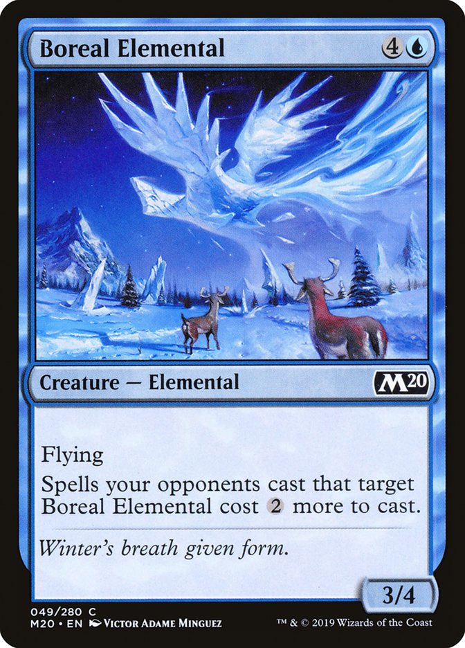 Boreal Elemental [Core Set 2020] | Gate City Games LLC
