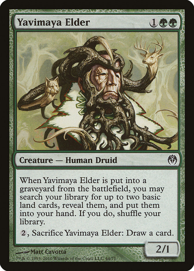 Yavimaya Elder [Duel Decks: Phyrexia vs. the Coalition] | Gate City Games LLC