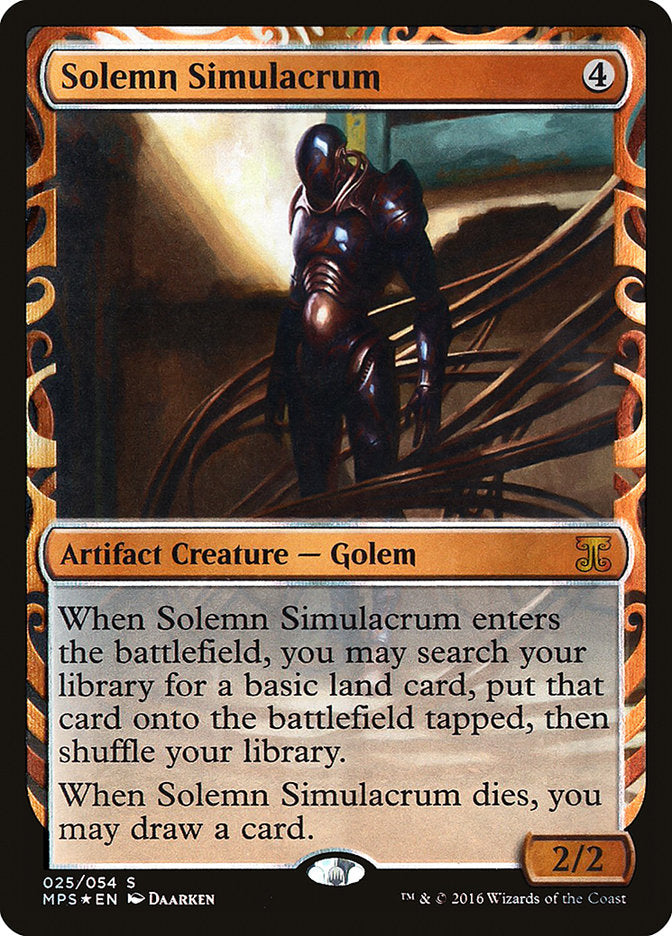 Solemn Simulacrum [Kaladesh Inventions] | Gate City Games LLC