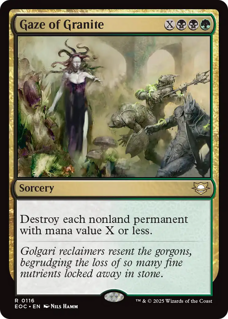 Gaze of Granite [Edge of Eternities Commander] | Gate City Games LLC