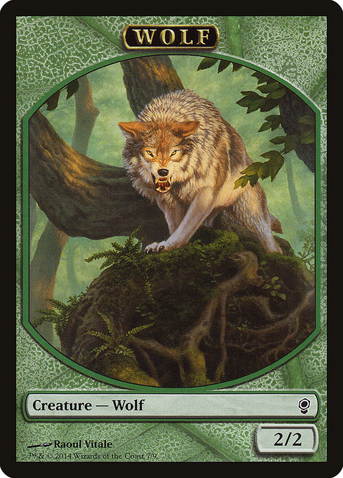 Wolf Token [Conspiracy Tokens] | Gate City Games LLC