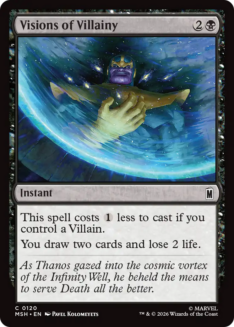Visions of Villainy [Marvel Super Heroes] | Gate City Games LLC