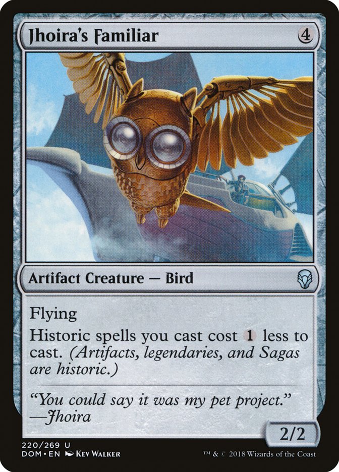Jhoira's Familiar [Dominaria] | Gate City Games LLC