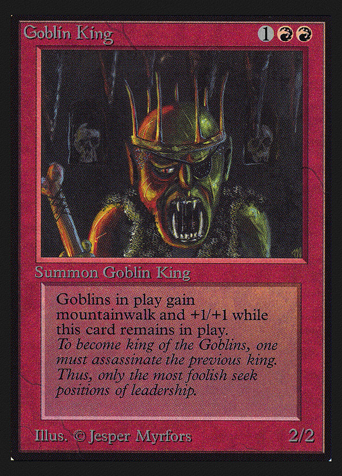 Goblin King [International Collectors' Edition] | Gate City Games LLC