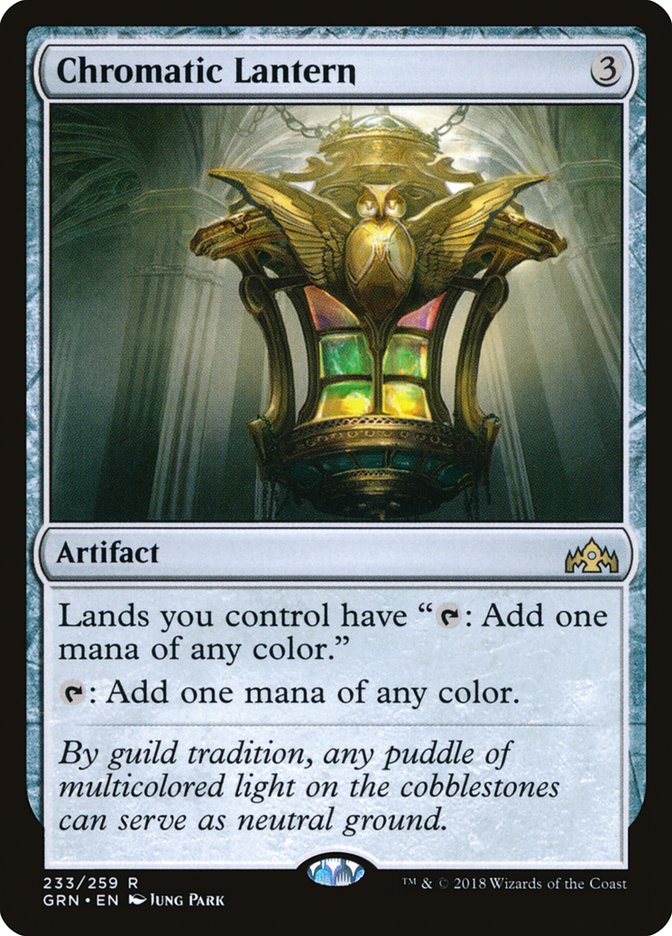 Chromatic Lantern [Guilds of Ravnica] | Gate City Games LLC