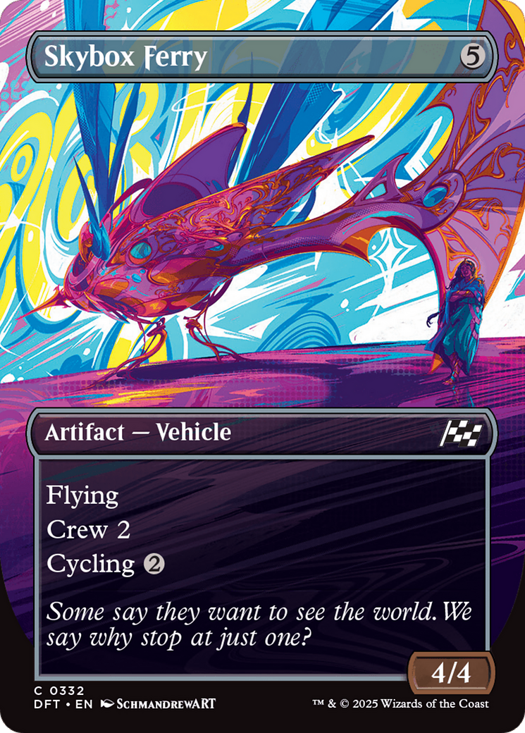 Skybox Ferry (Borderless) [Aetherdrift] | Gate City Games LLC