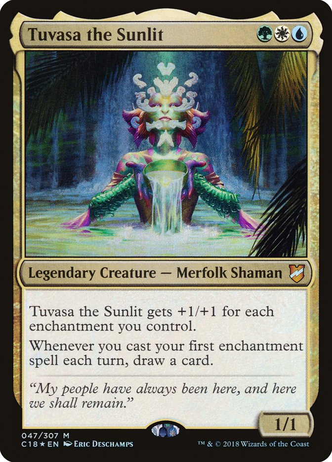 Tuvasa the Sunlit [Commander 2018] | Gate City Games LLC